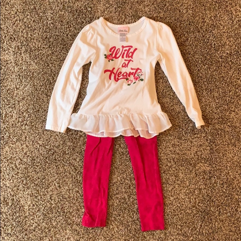 Wild at heart girls outfit